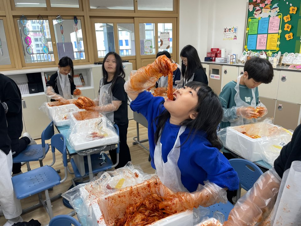 전통 김치 담그기