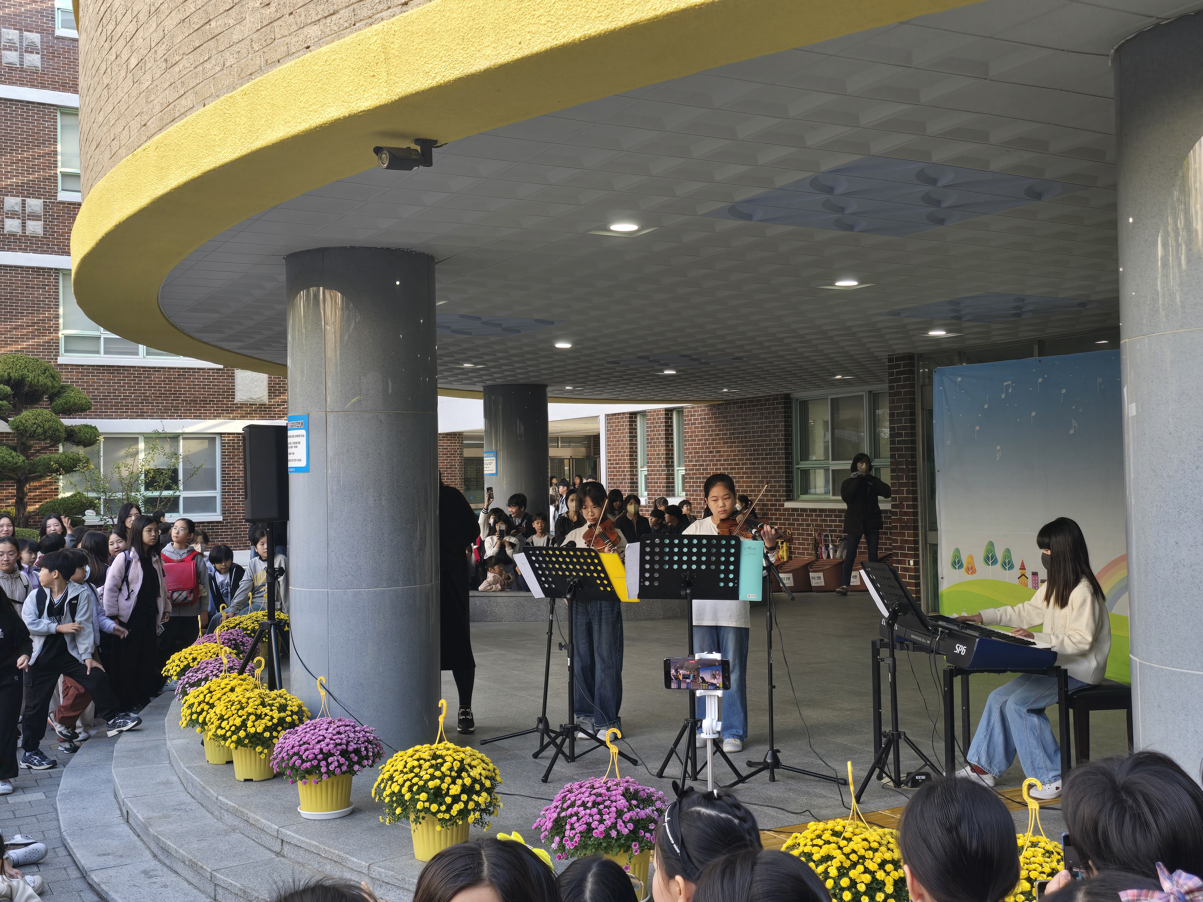 바이올린 연주모습