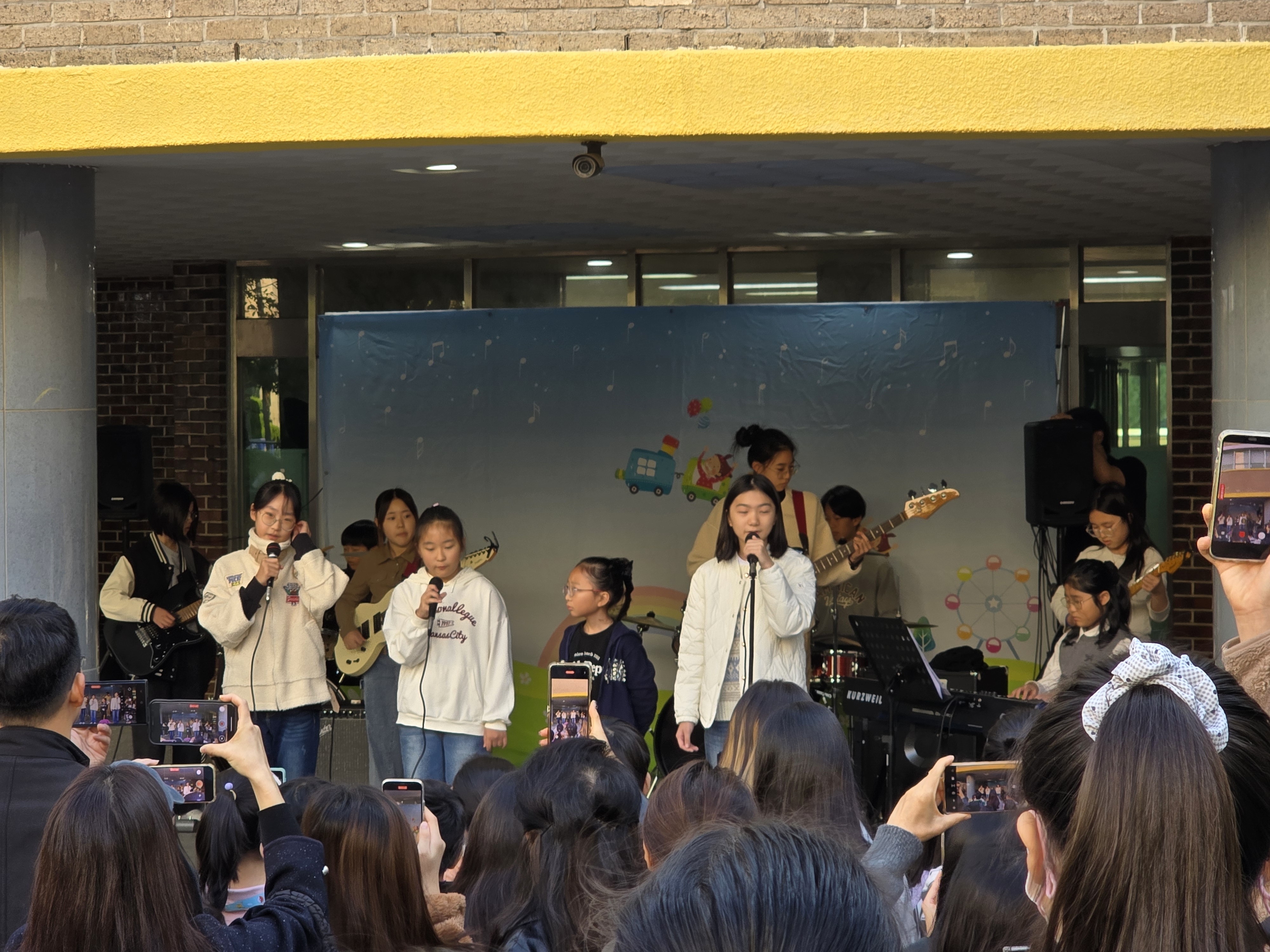 문화예술동아리 밴드부 공연모습