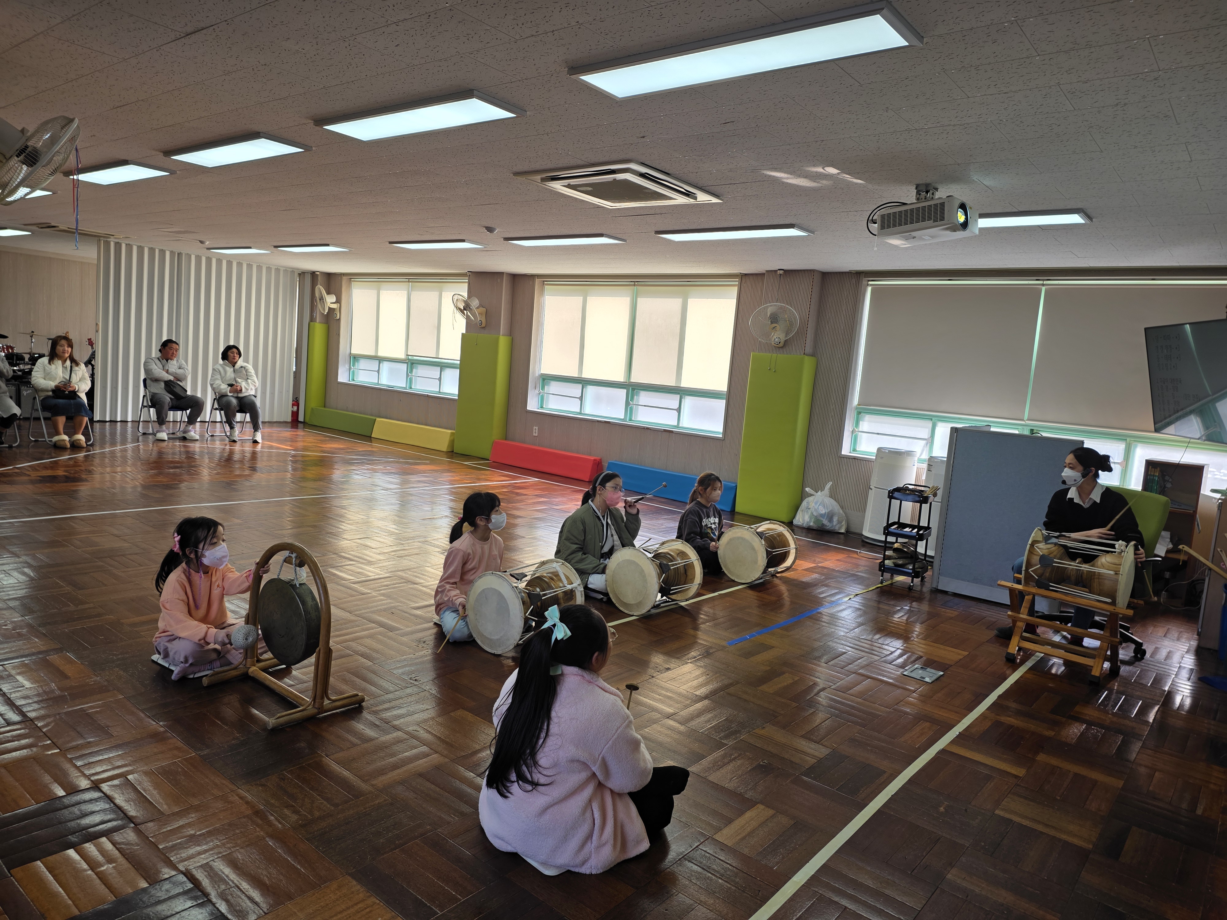 사물놀이 공개수업