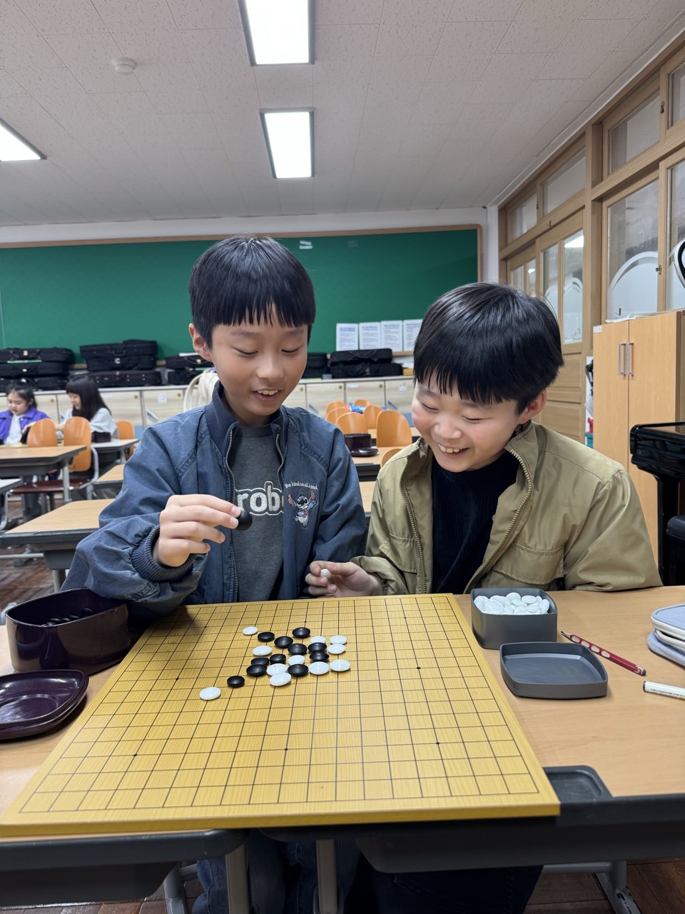 6. 바둑 수업시간.