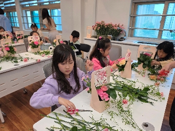 꽃바구니 만들기 체험1
