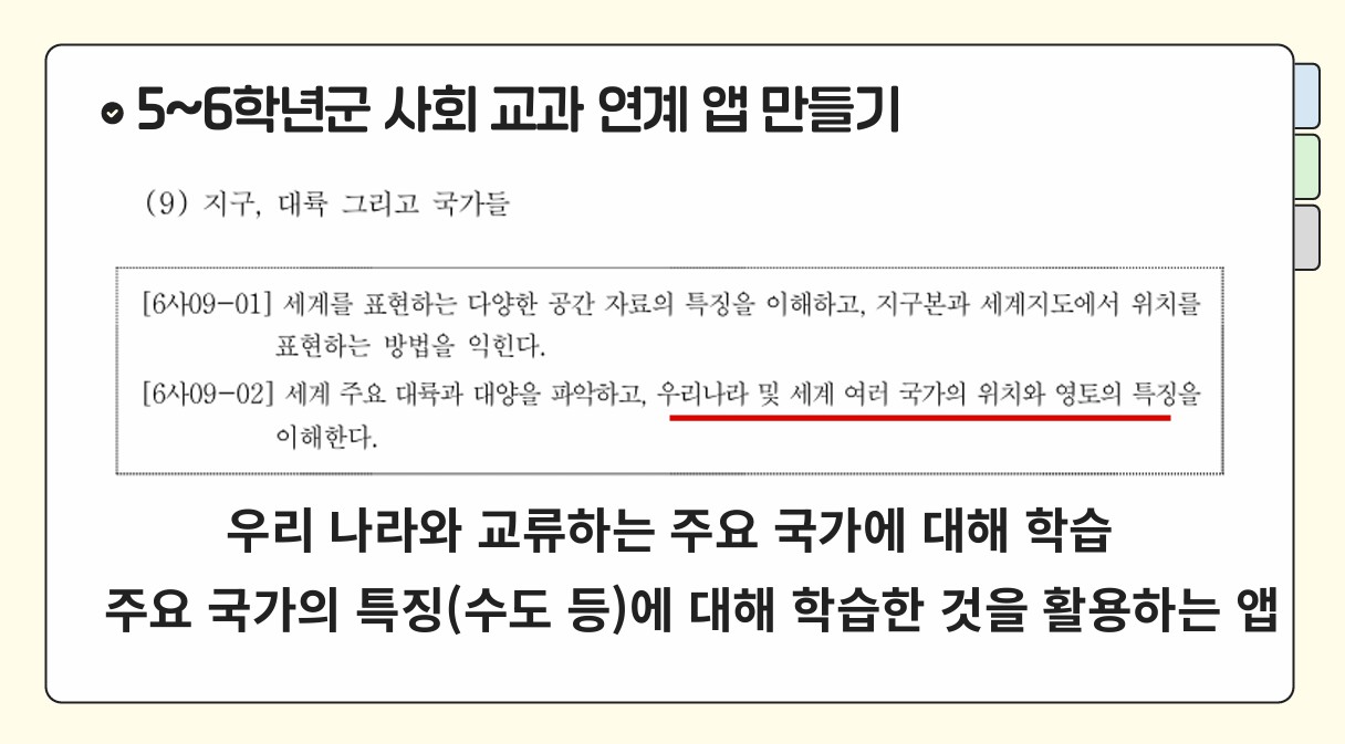  5. 앱 인벤터로 세계 여러 나라에 대해 즐겁게 공부해요.